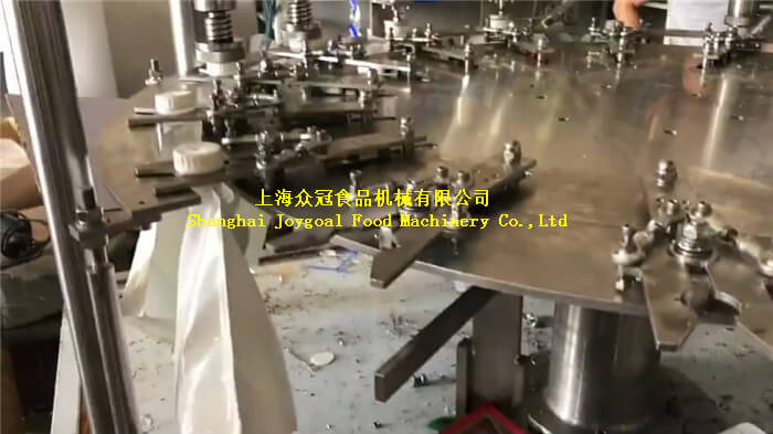 july 21，2018，zld series 4 liter big volume spout pouch filling capping machine